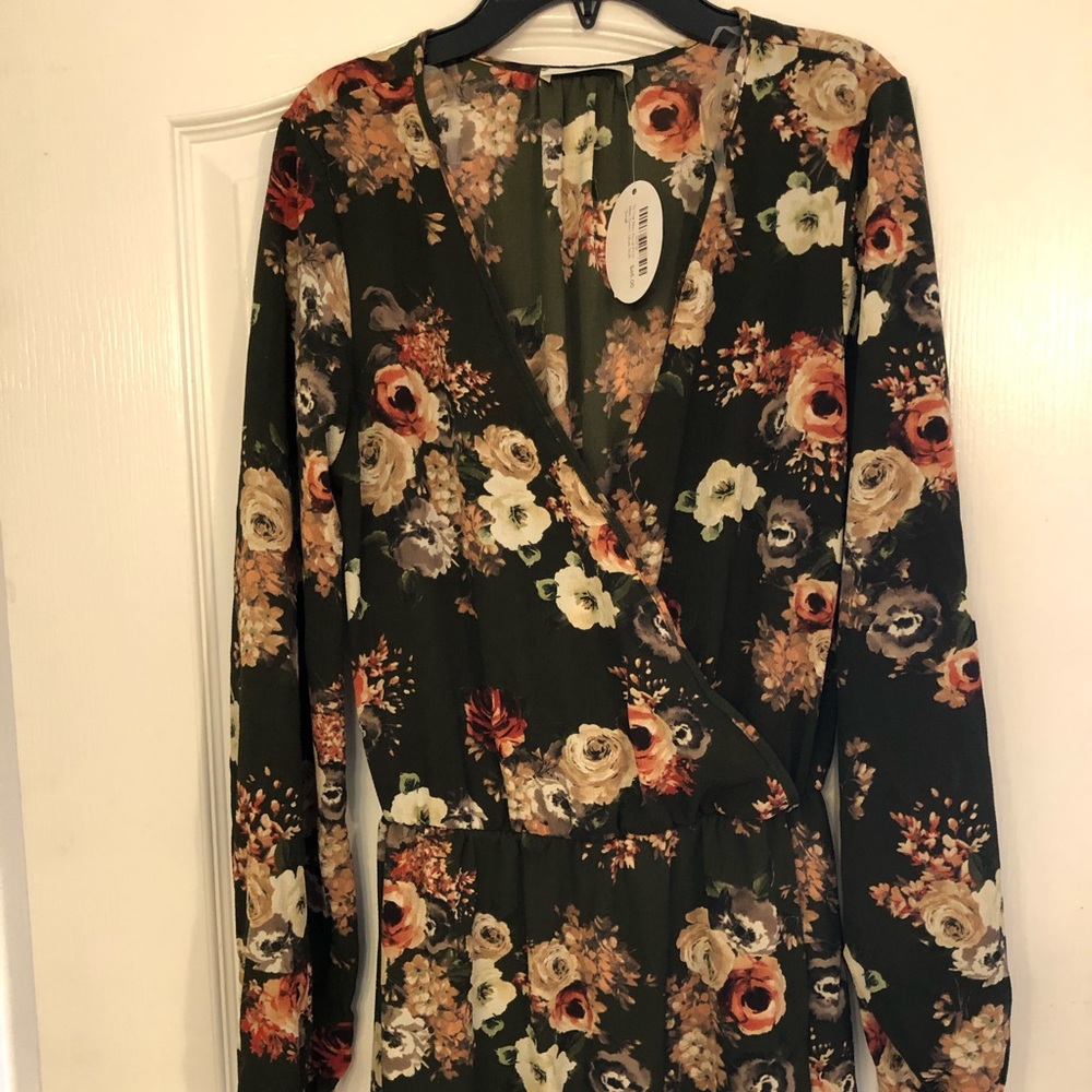 floral maxi dress.